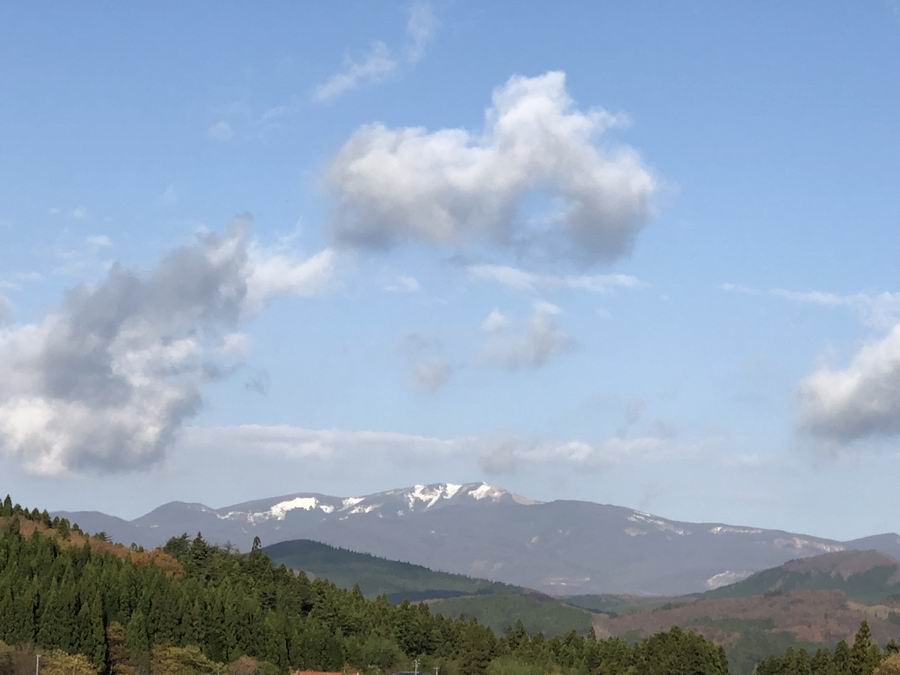 栗駒山夏の風景