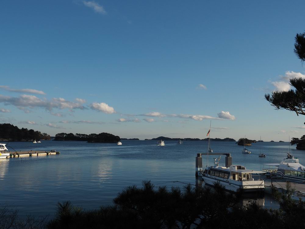 松島観欄的休み処から見た風景写真