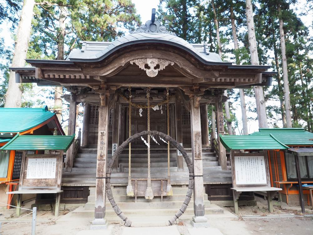中尊寺白山神社の風景写真