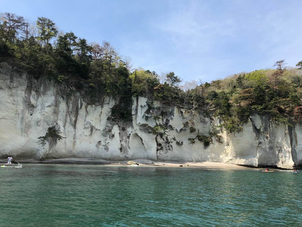 松島嵯峨渓の風景