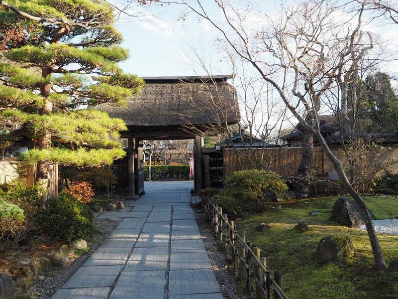 円通院の冬の風景